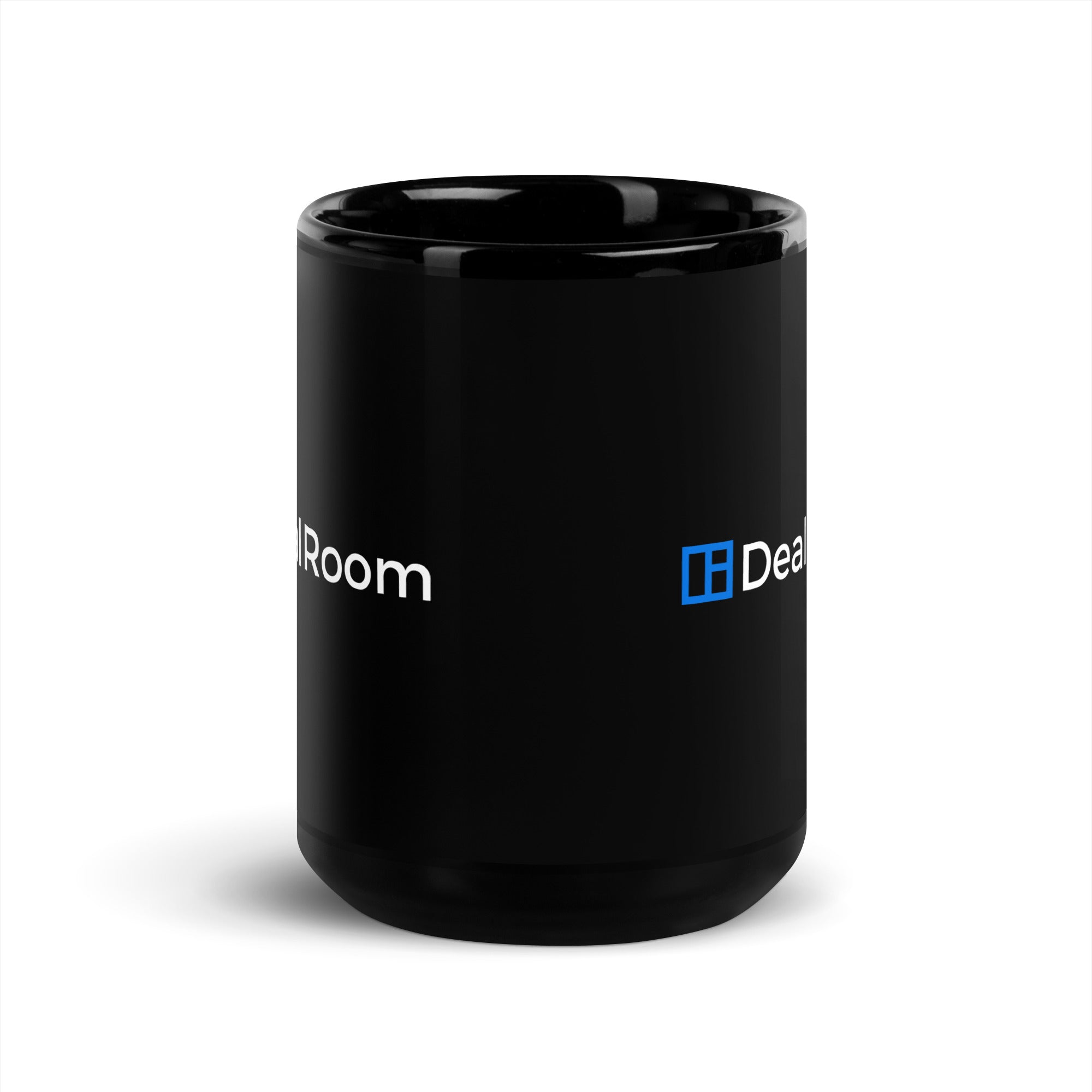 DealRoom Black Glossy Mug