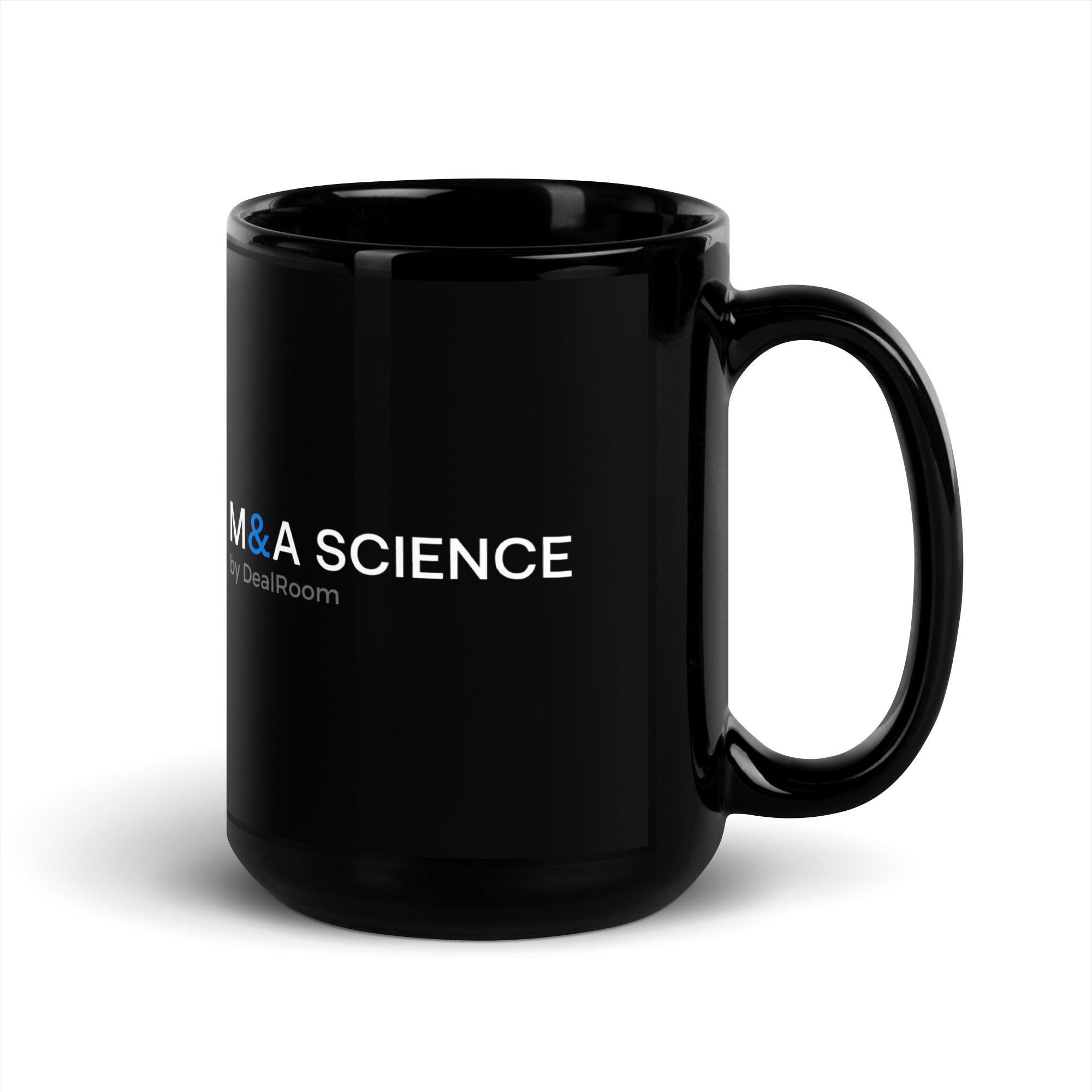 M&A Science Black Glossy Mug