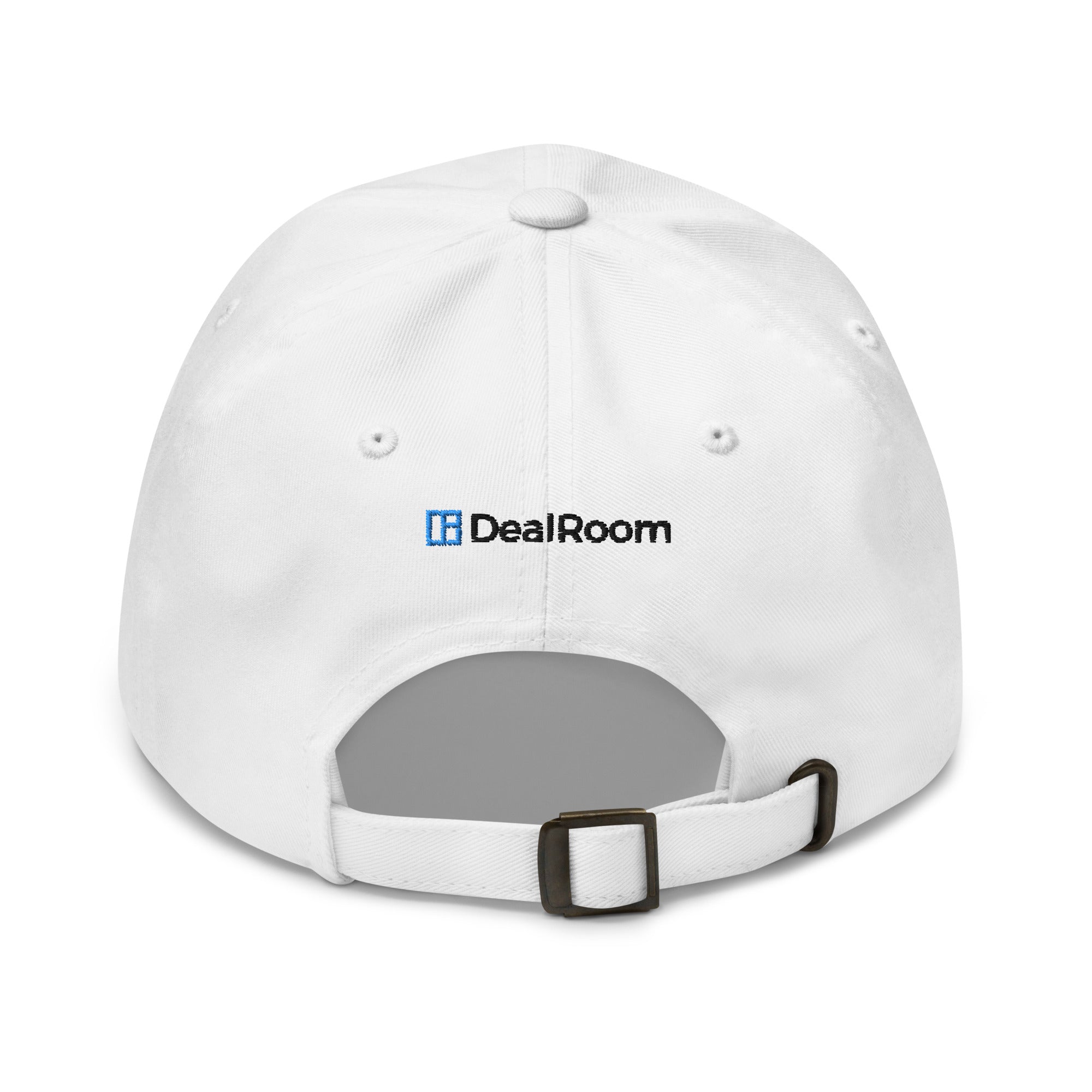 DealRoom Logo Dad Hat - White