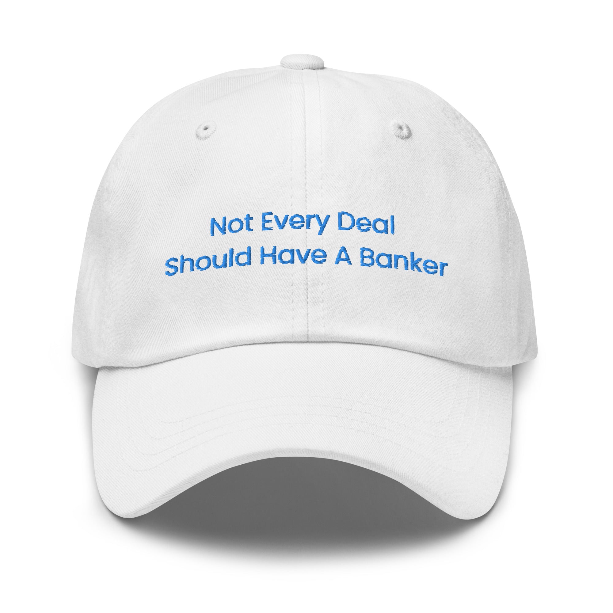 Embroidered Slogan Cap
