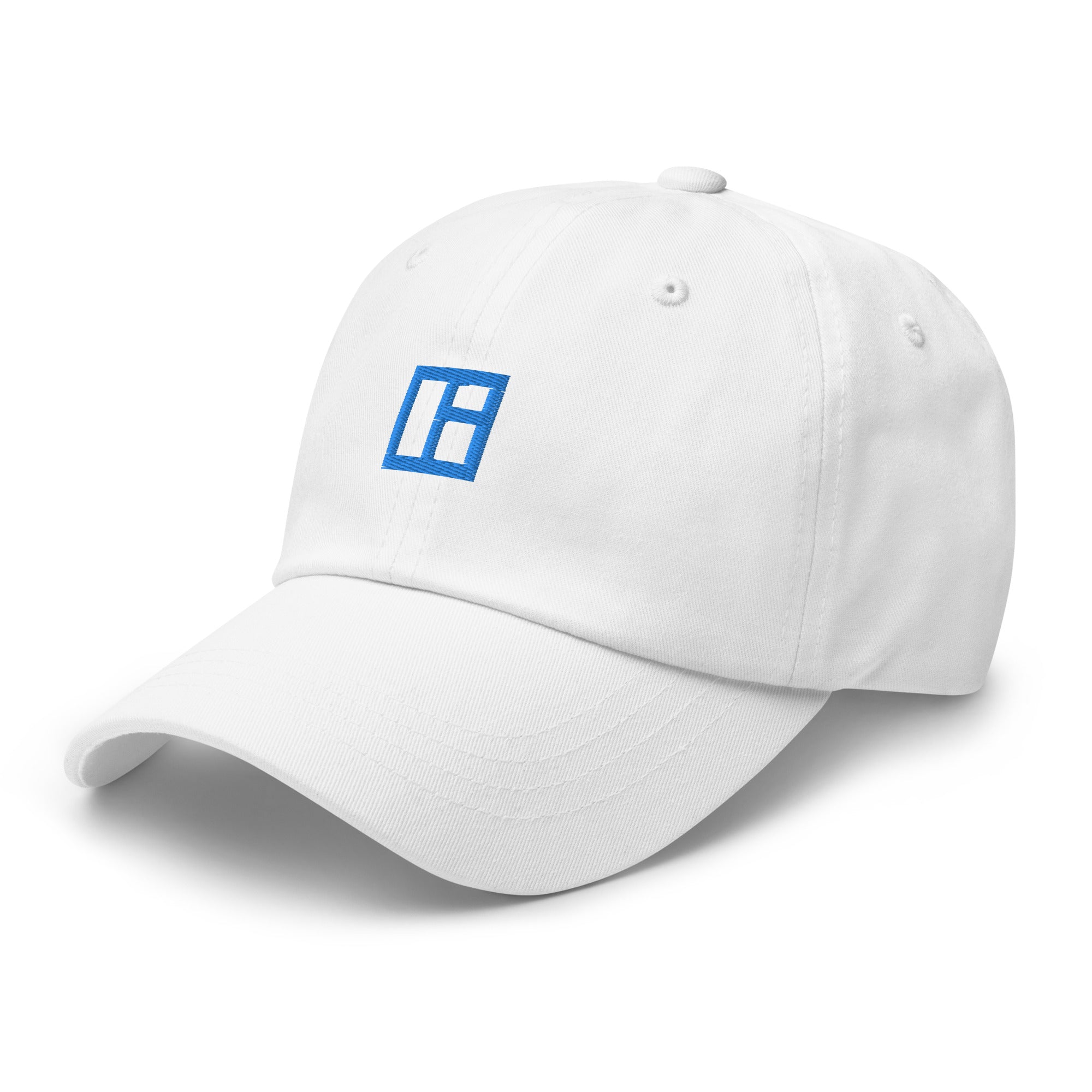 DealRoom Logo Dad Hat - White