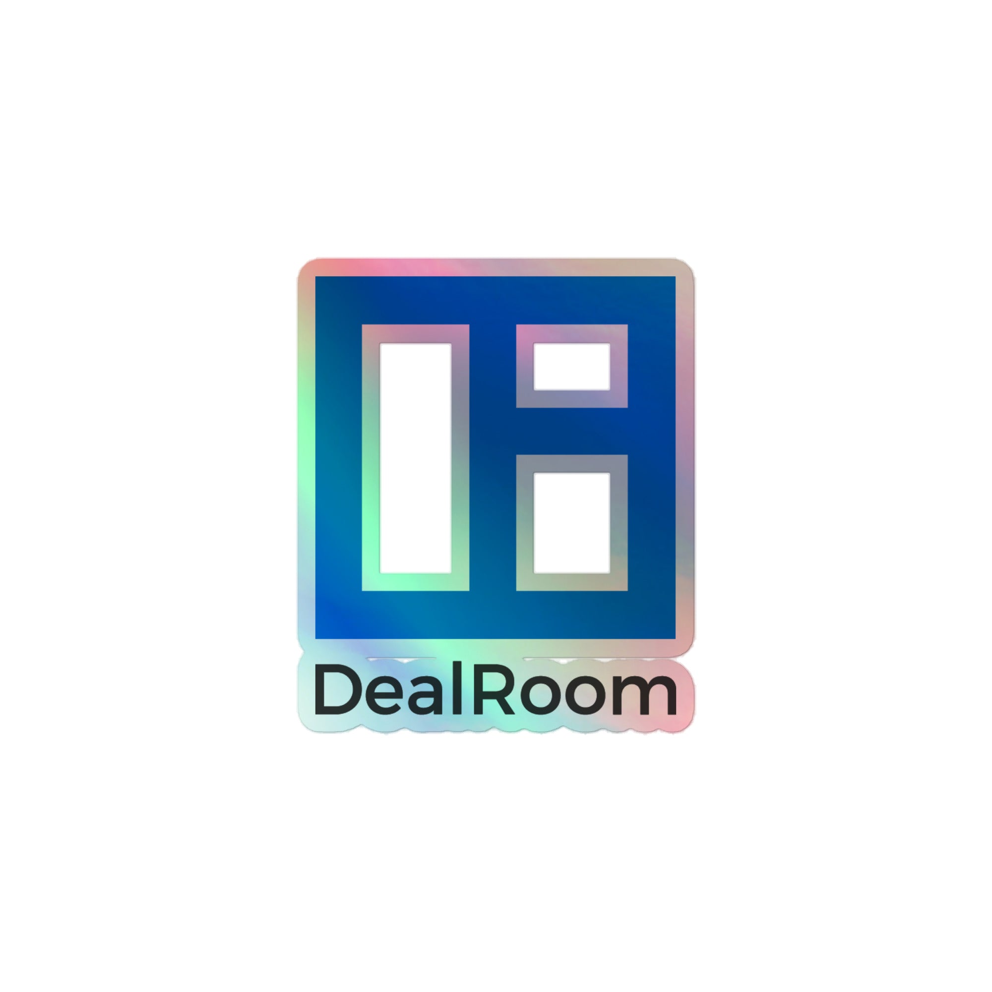 DealRoom Holographic stickers