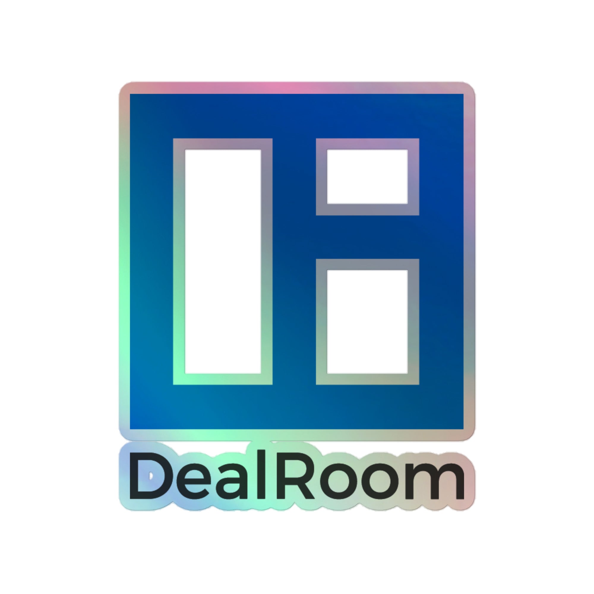 DealRoom Holographic stickers