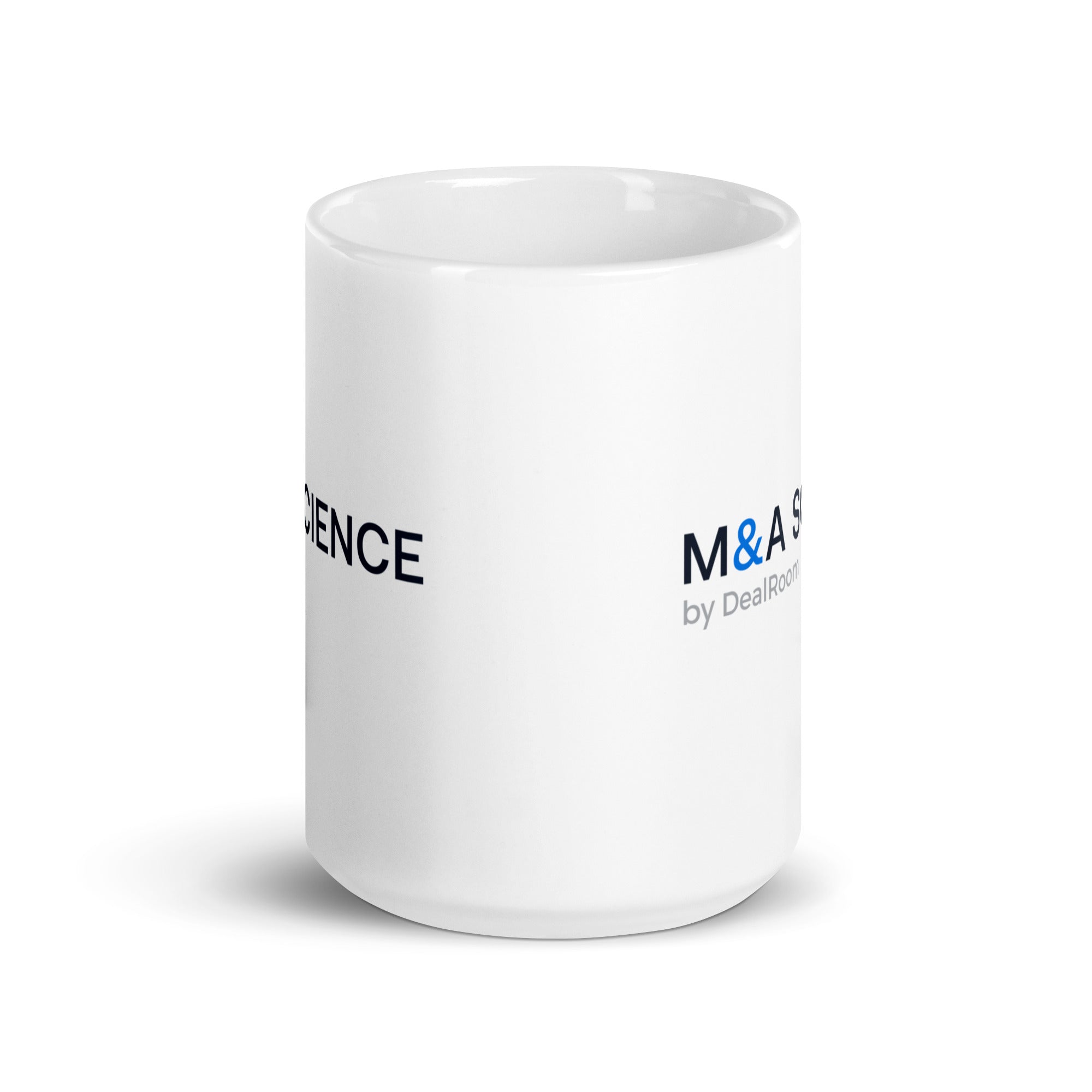 M&A Science White glossy mug