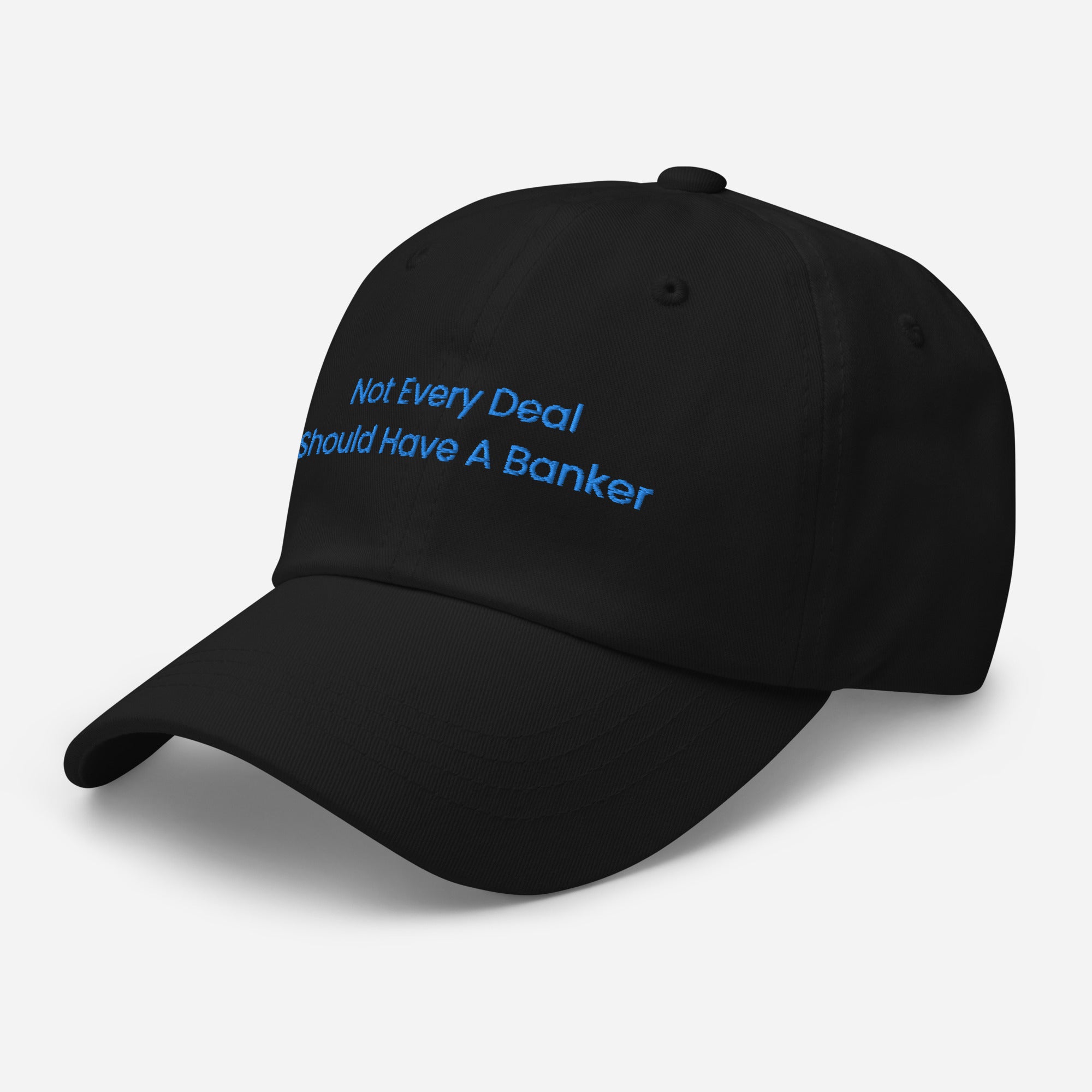 Embroidered Slogan Cap