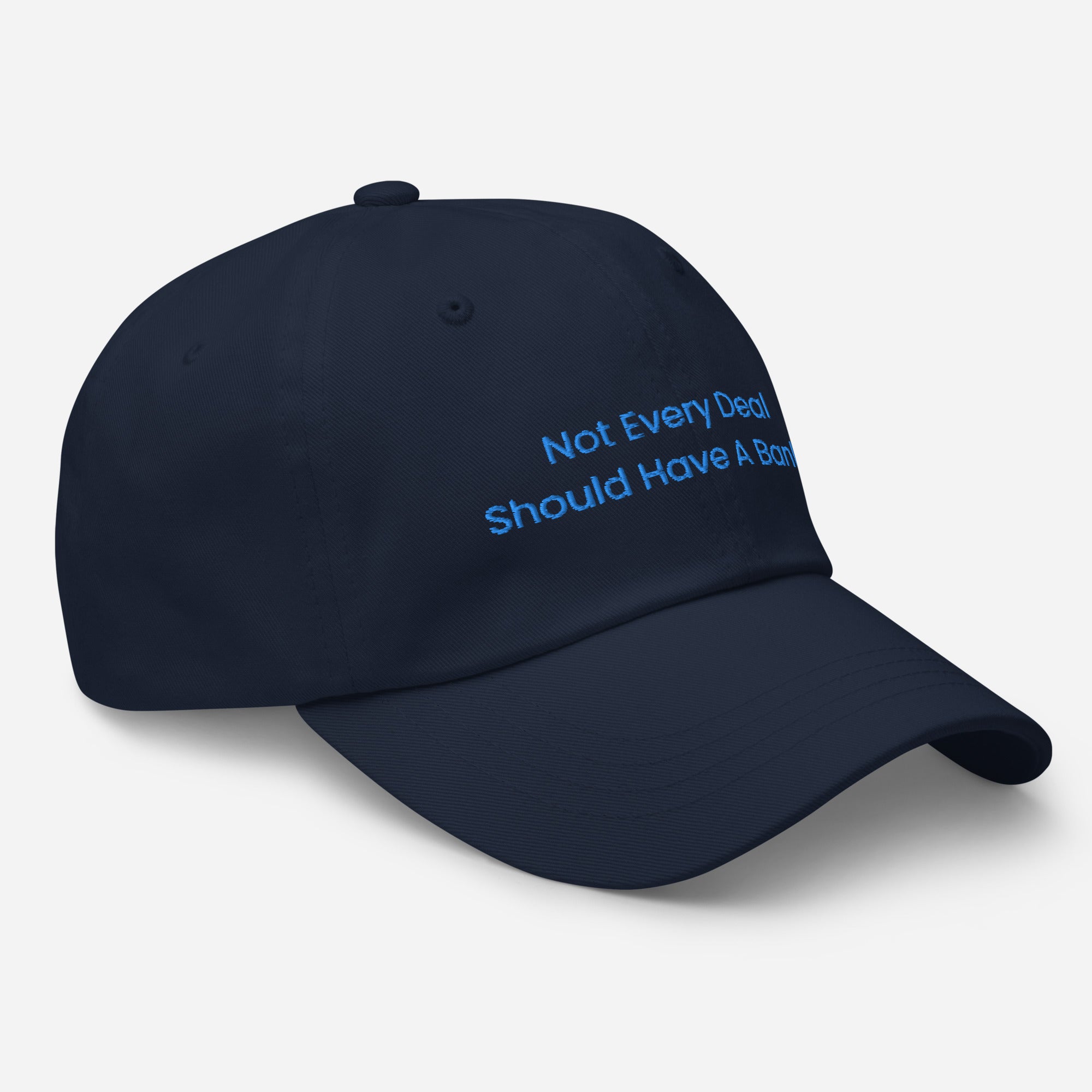 Embroidered Slogan Cap