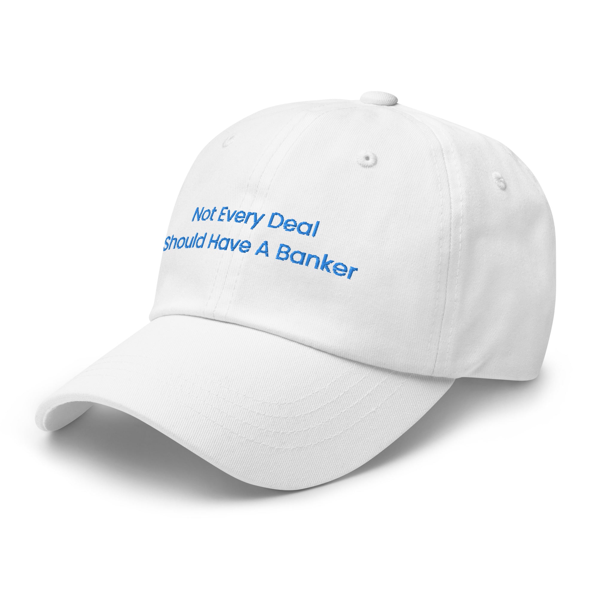 Embroidered Slogan Cap