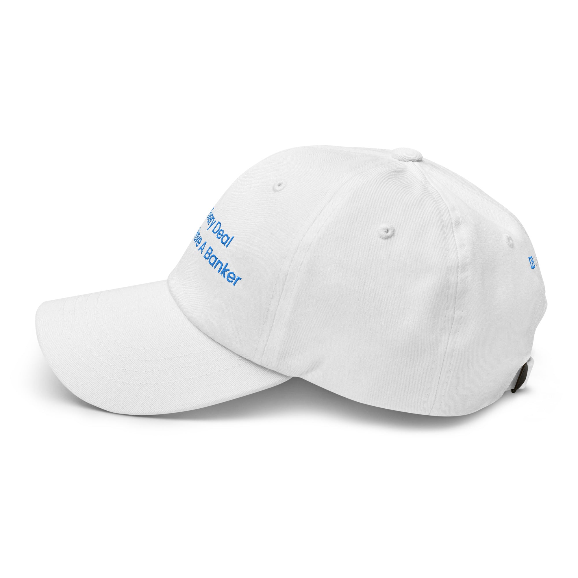 Embroidered Slogan Cap