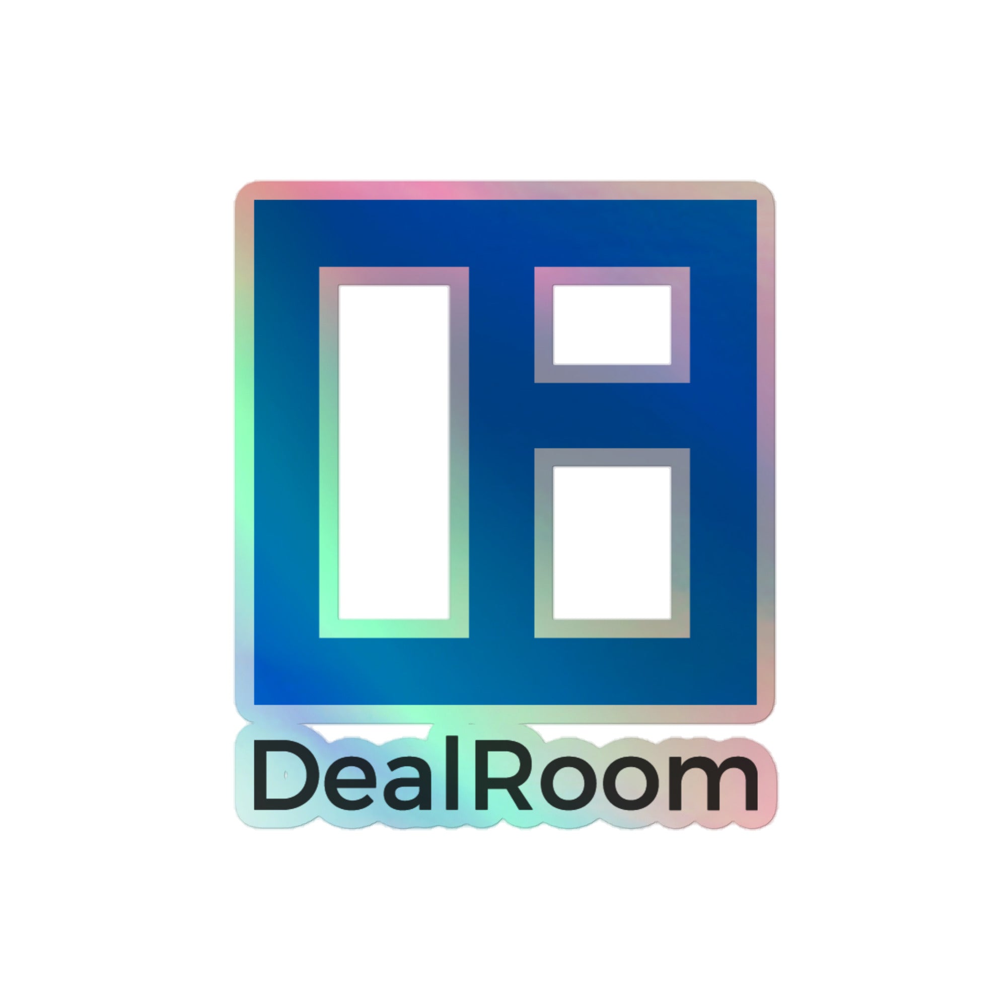 DealRoom Holographic stickers