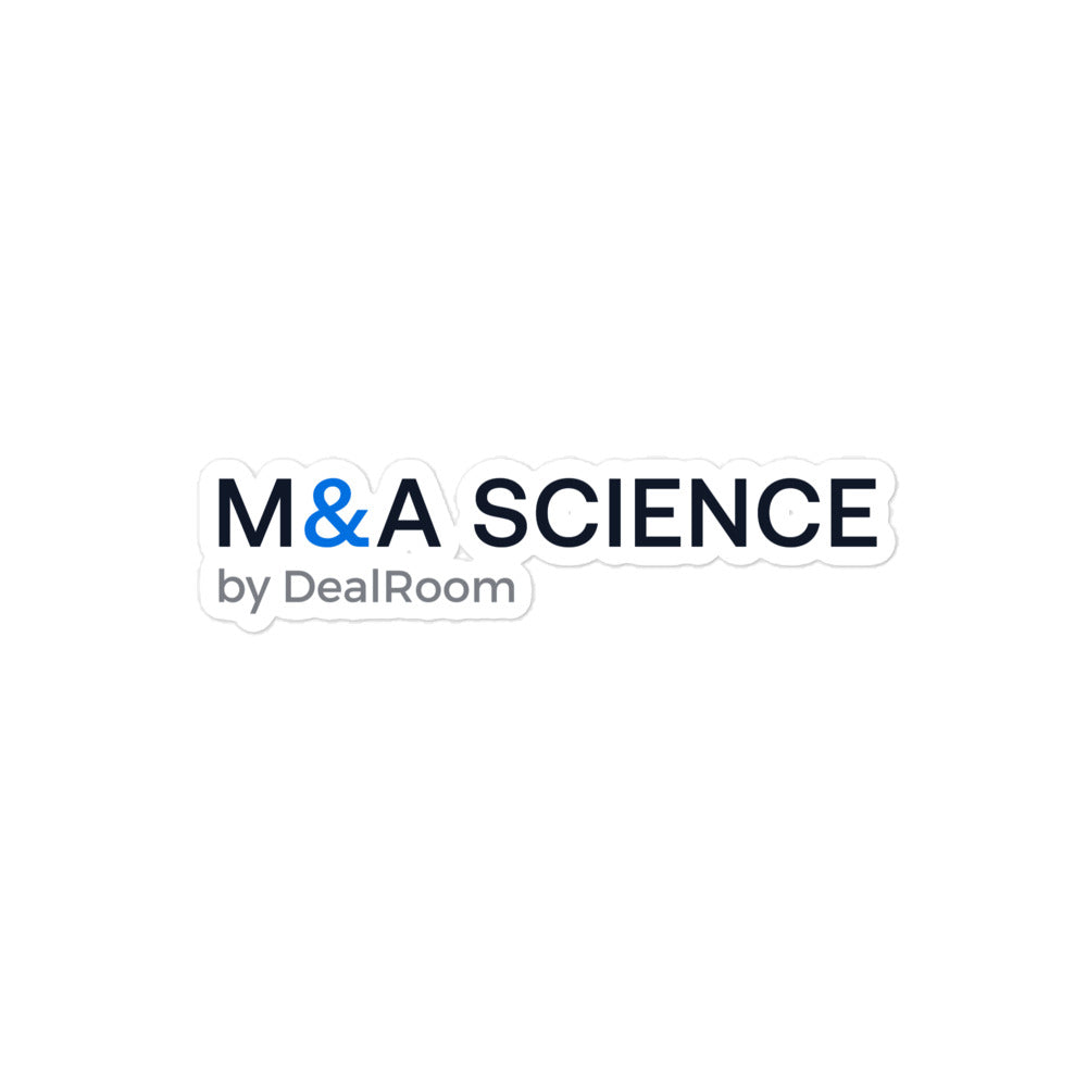 M&A Science Bubble-free stickers