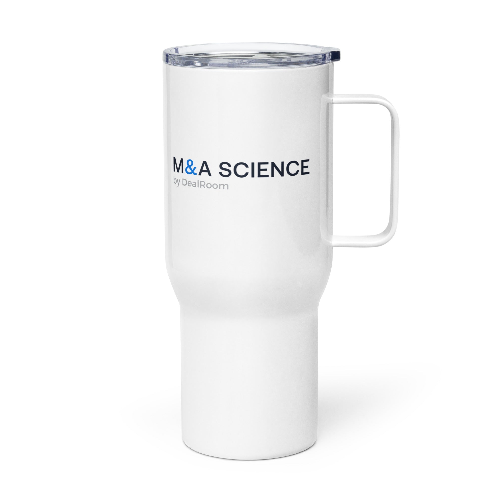 M&A Science Travel mug with a handle