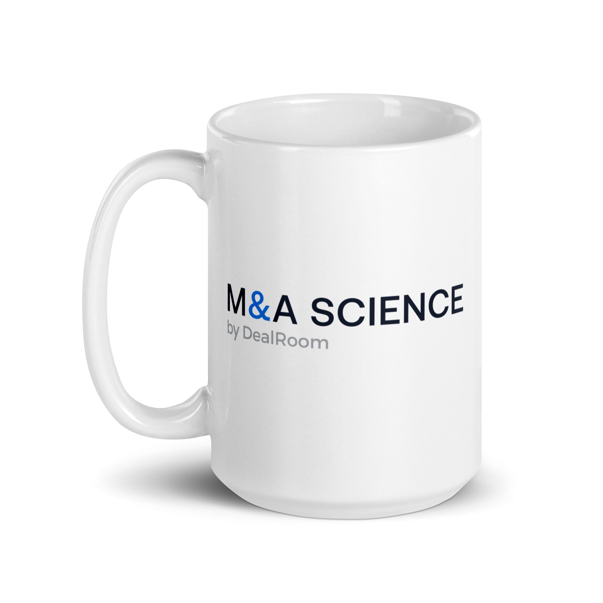 M&A Science White glossy mug