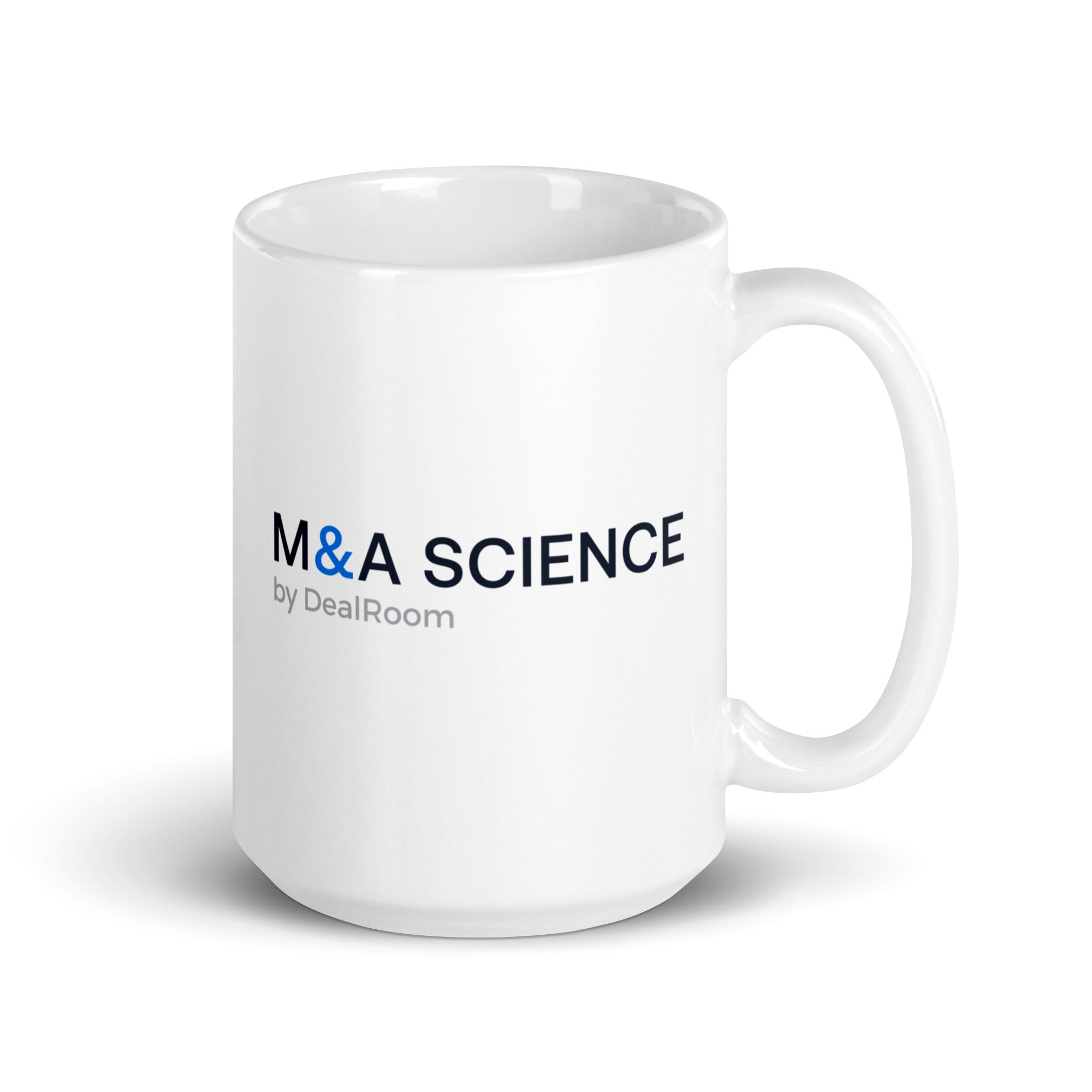 M&A Science White glossy mug